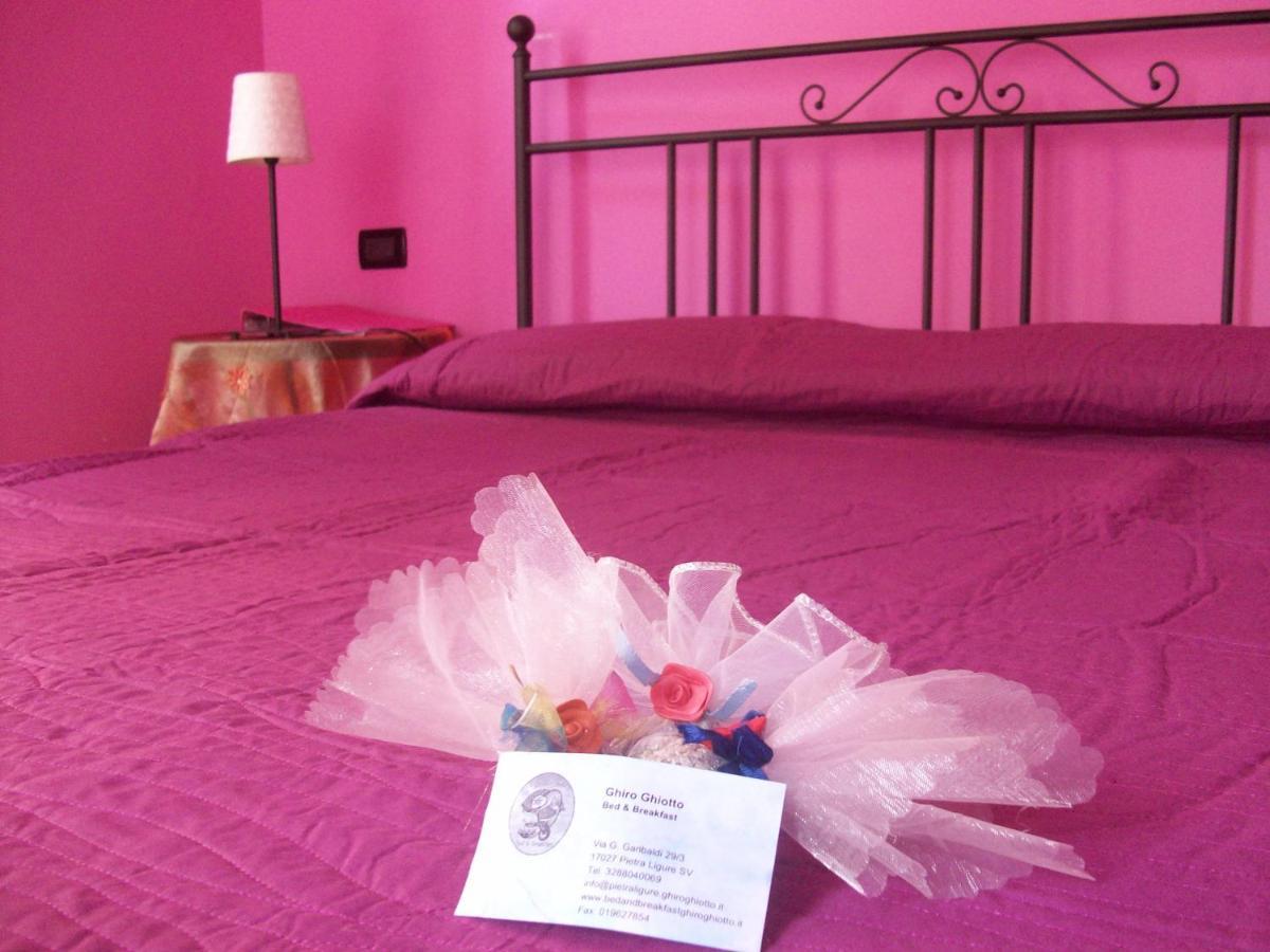 Ghiro Ghiotto Bed & Breakfast Pietra Ligure Eksteriør bilde
